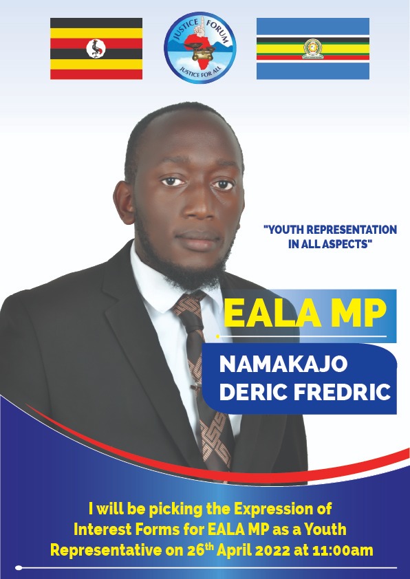 FredricSedrick's tweet photo. Yesterday at 11am, we managed to pick expression of interest forms for our fellow youth @dericnamakajo1 who has showed interest in the political seat of #EALA YOUTH MP. 
@dericnamakajo1 @HonBasalirwaA @jeema256 @akorising https://t.co/5SnnUyiAII