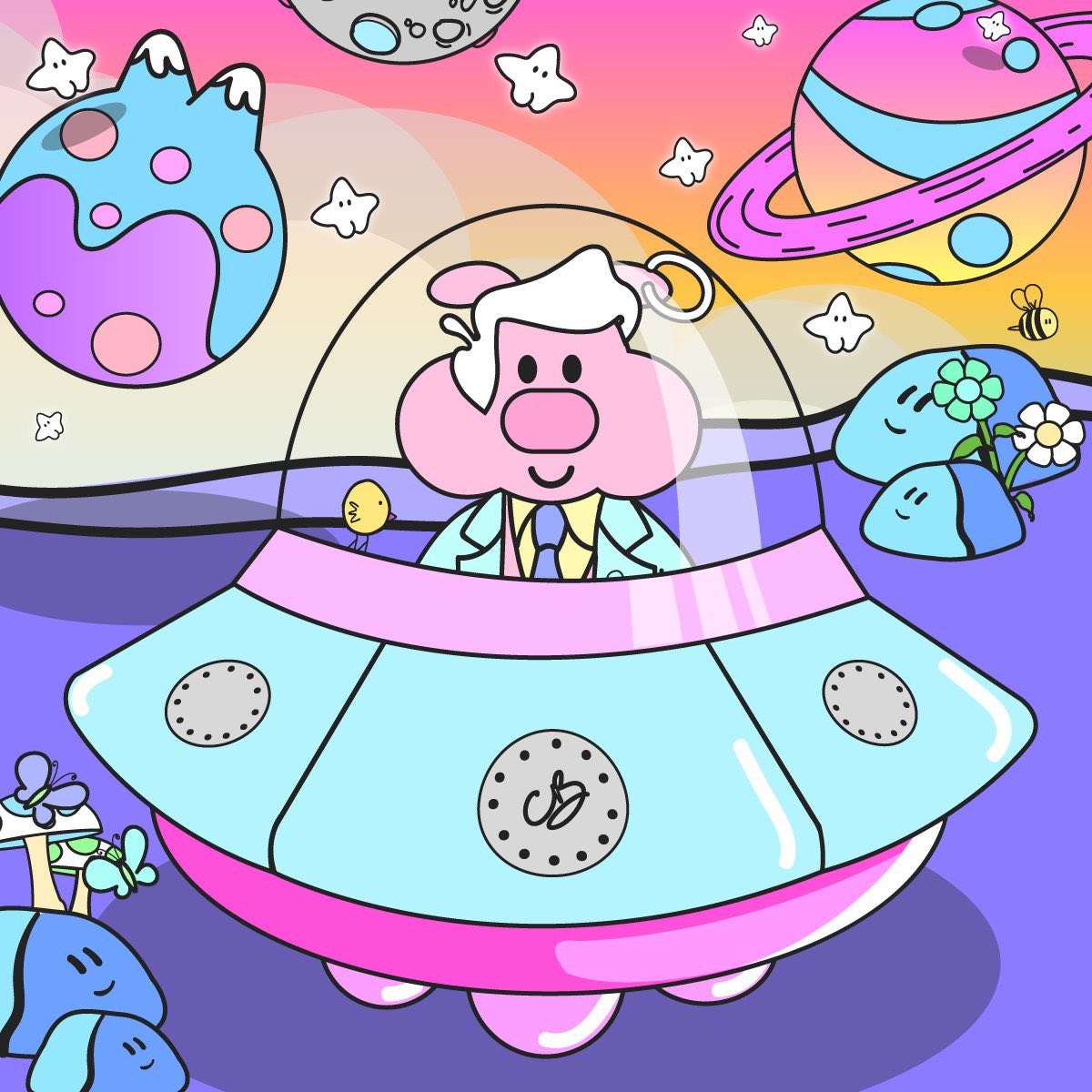 🎁 <a href="/Doodle_Pigs/">Doodle Pigs 💕</a> GIVEAWAY 🎁

What #DoodlePig will you send to Space?

❤️ 10 X Metaverse Spaceships to Airdrop🔥

🏆 10 X FREE #NFT 🚀
🏆 50$ $ETH

To enter :
1️⃣ Follow <a href="/Doodle_Pigs/">Doodle Pigs 💕</a> &amp; me
2️⃣ Like &amp; RT
3️⃣ Tag 3 active Frens
4️⃣ Drop ETH address

⏰ Winners in 24h, good puck 🍀