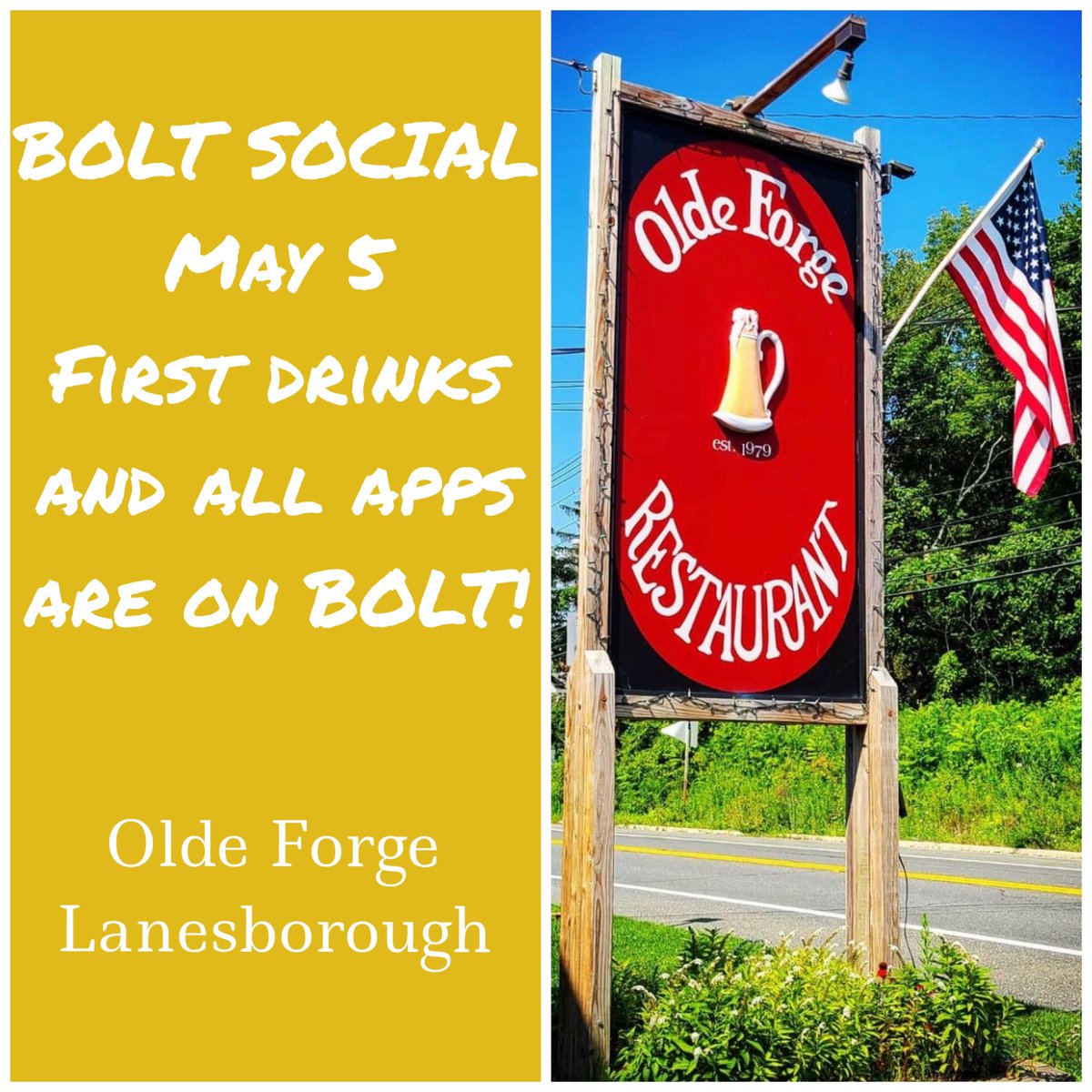 ma_bolt's tweet photo. Join your language teacher friends at a BOLT Social! We’ll be in North County this time, at the Olde Forge on May 5. BOLT is buying the appetizers and first drinks! #berkshireorganizationoflanguageteachers #intheberkshires #networking #languageteachers https://t.co/3p2ycEZ4bq