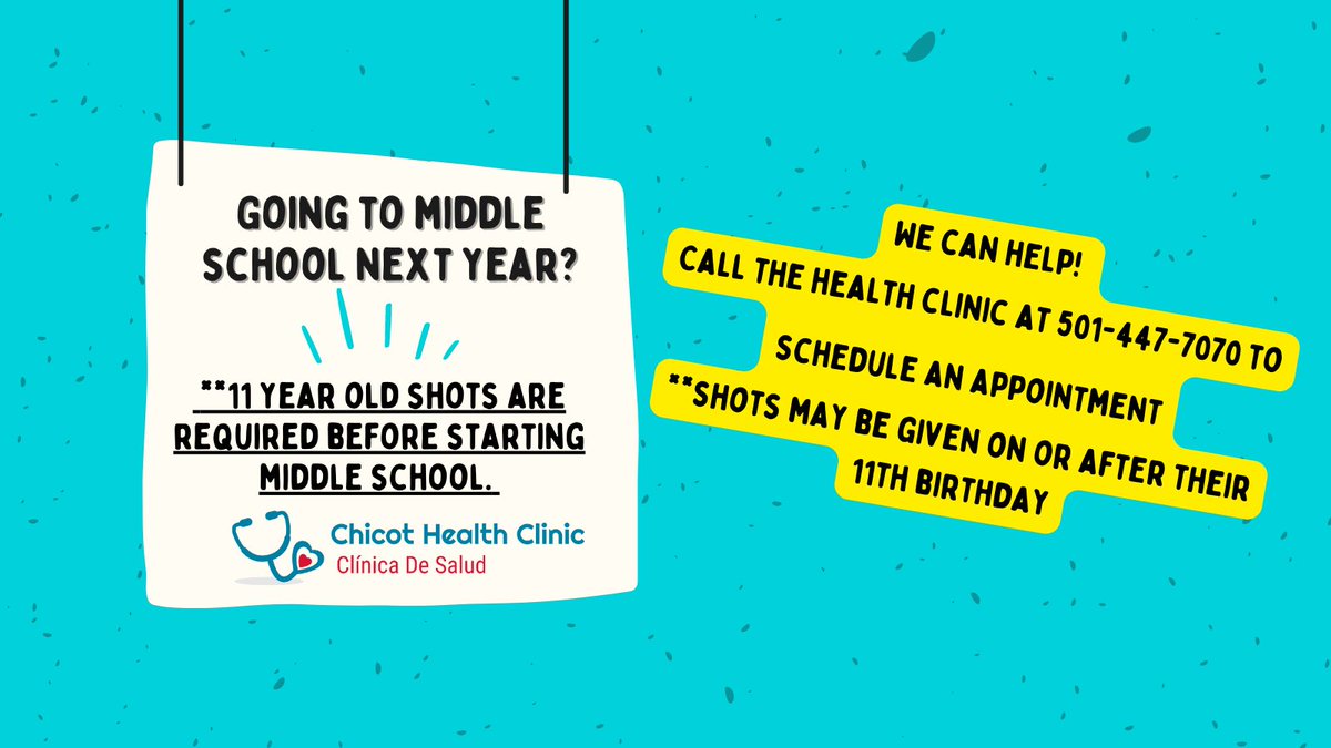 Chicot School-Based Health Clinic tweet media