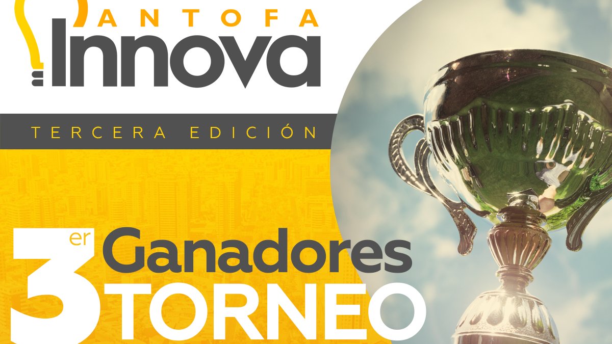 CorfoAntofa's tweet photo. FELICITAMOS a los ganadores de #Energía y #Logística del 3er Torneo #AntofaInnova, los que serán parte de un proceso de Mentorías Personalizadas para madurar y ajustar sus iniciativas en línea a los desafíos. 
#ComitéCorfoAntofagasta 
#innovación https://t.co/yBBxmvrLjn