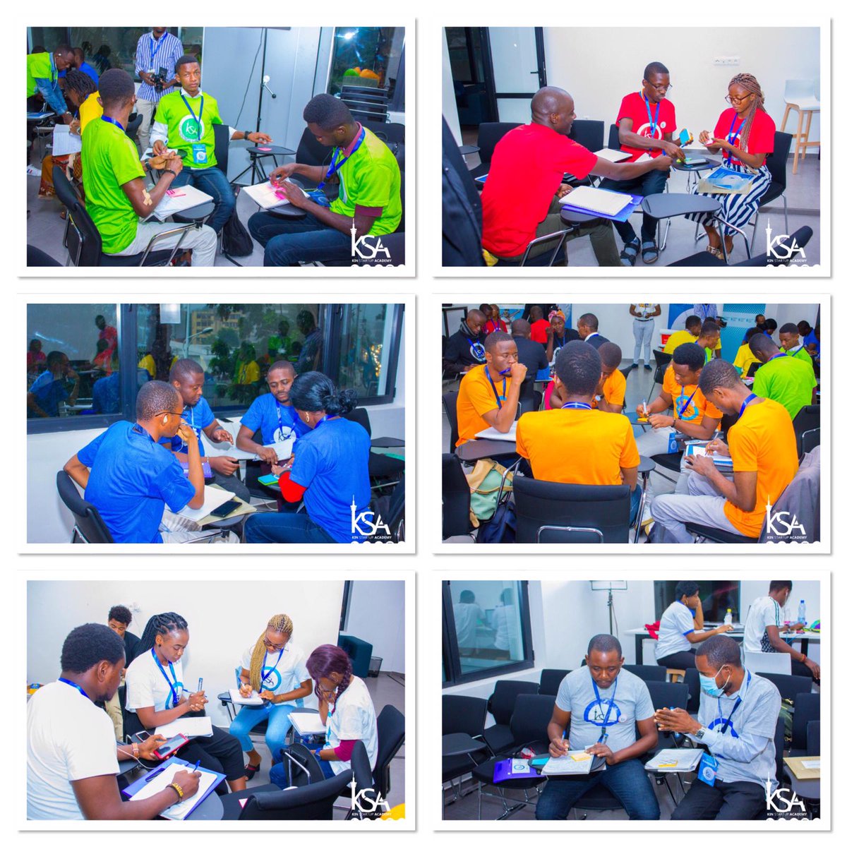 KinStartup's tweet photo. 📷Arrêt sur Images #SAISON03
Après sélections & construction des équipes, nos candidats suivent des formations sur tous les aspects du business plan, leur permettra ainsi de peaufiner leurs projets
#kinstartup est le plus grand concours télévisé des jeunes entrepreneurs en 🇨🇩 https://t.co/9cACnUyha4