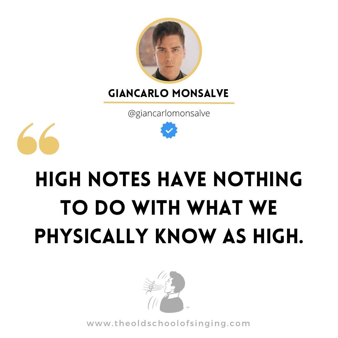 GCMonsalve's tweet photo. High notes have nothing to do with what we physically know as high.
Giancarlo Monsalve

#theoldschoolofsinging #giancarlomonsalve #operasingersoftwitter #voicemaster #tenor #melocchimethod #manuelgarcia #montserratcaballé #mariodelmonaco #francocorelli #giacomolaurivolpi https://t.co/ATPEkGidsH