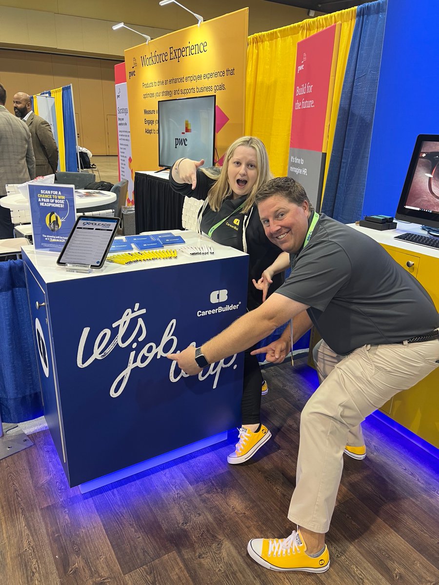 CareerBuilder's tweet photo. #LetsJobItUp at @ashhra! New @CareerBuilder @Converse kicks, fresh lewks &amp; top #hiring solutions. Visit us at booth 310 to learn more what we're all about! 
#ashhra22 #hchr #healthcarehr https://t.co/jR3K9zChVD