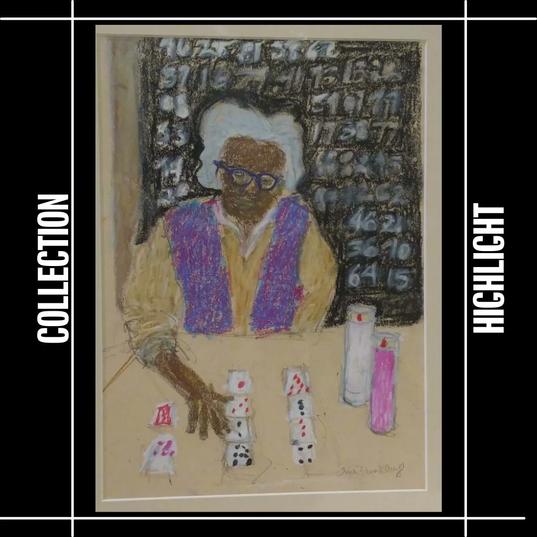 MOCAGA's tweet photo. MOCA GA Permanent Collection Highlight
Tina Dunkley, Mama D Series: Exploring the Paranormal, 2001, drawing.
Gift of Judith Alexander Foundation
On view NOW!
#mocaga #permanentcollection #currentexhibition #atlantaart #contemporaryart #georgia https://t.co/bnglnhl5e5