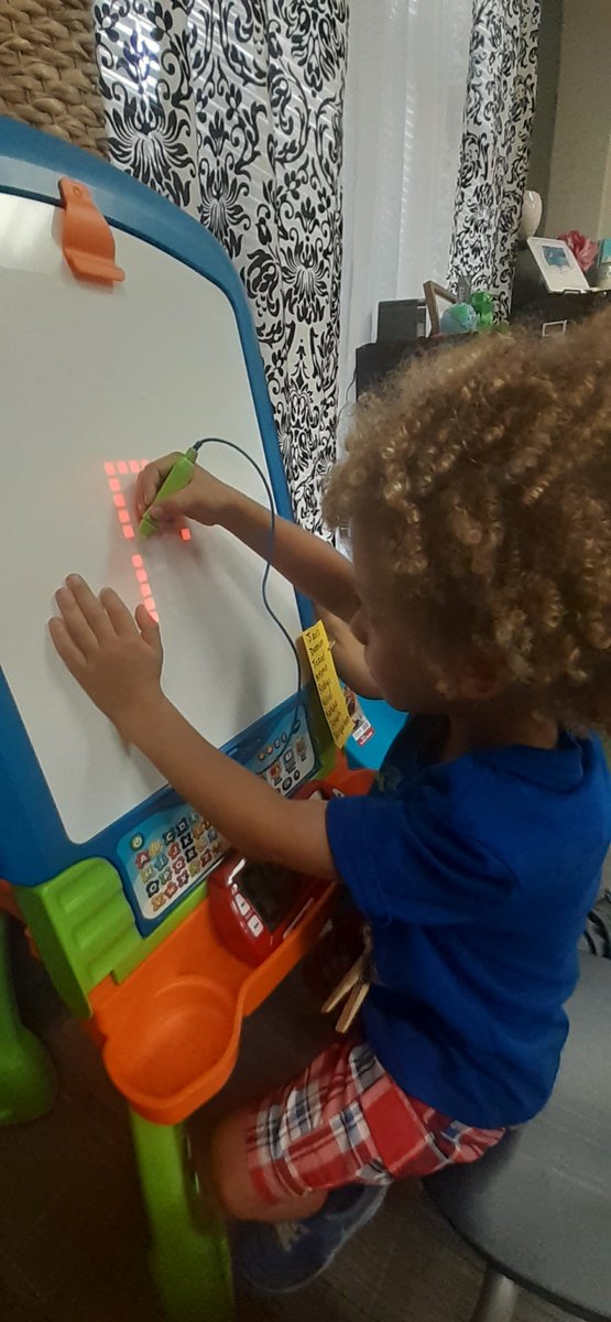 lovebilingualed's tweet image. Thank you #RCISDFoundationNation for granting us this Interactive ABC Easel. In my class, you took part in engaging students of different learning styles in letter &amp;amp; number formation.