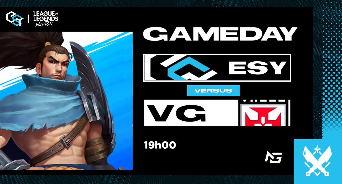 EasyGamingBR's tweet photo. GAMEDAY!! Hoje tem estreia do nosso time de Wild Rift na @GiantSlayerBR, venha torcer com a gente e #GoESY 🙅🏻♂️🔥
Horário da partida: 19h00 (BRT)
Link da Transmissão ⬇️
https://t.co/aSxIgYjoqK https://t.co/5J8pS9fzed
