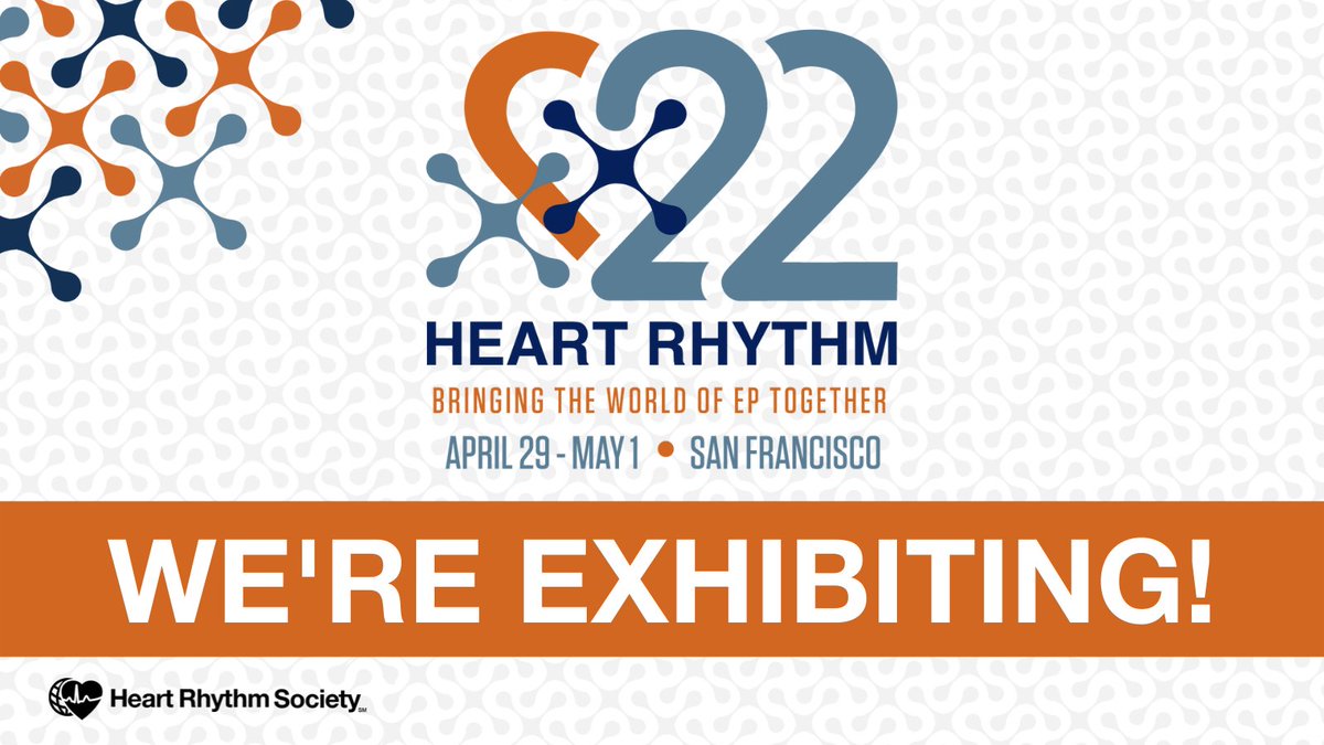 #HRS2022 begins in three days!  #EPeeps, stop by booth 1165 to learn more about our  industry-leading esophageal temperature monitoring solutions. You can still register to attend in-person or online here: hubs.li/Q018XrTH0