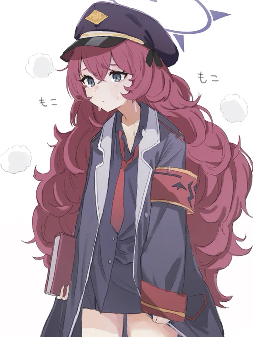 イロハちゃんのもこもこ髪の毛、すごく暑そう…
 #ブルアカ 