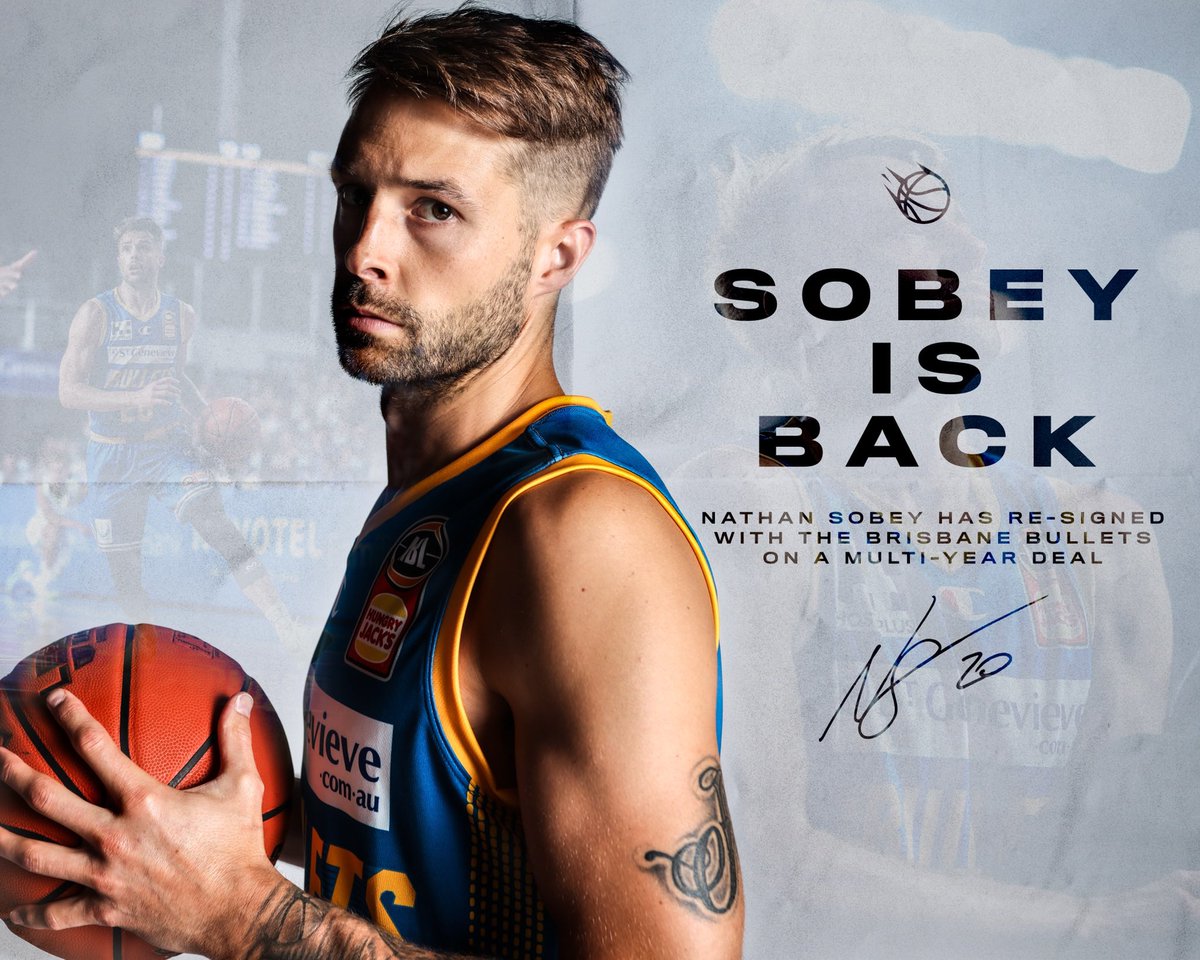 BrisbaneBullets's tweet photo. Sobes is staying a Bullet 💪

Read more: https://t.co/a4fU9eOVL7 https://t.co/BS4R0H7B4q