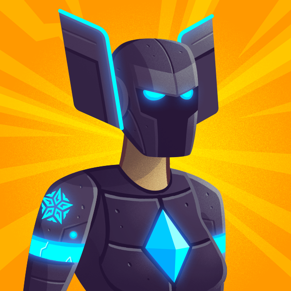 pixelelated's tweet photo. Epic reveal of my @STARKADEworld Lost Fighter! I think she's the long-lost sister of my Legion Fighter. https://t.co/Og1h1Ntkph