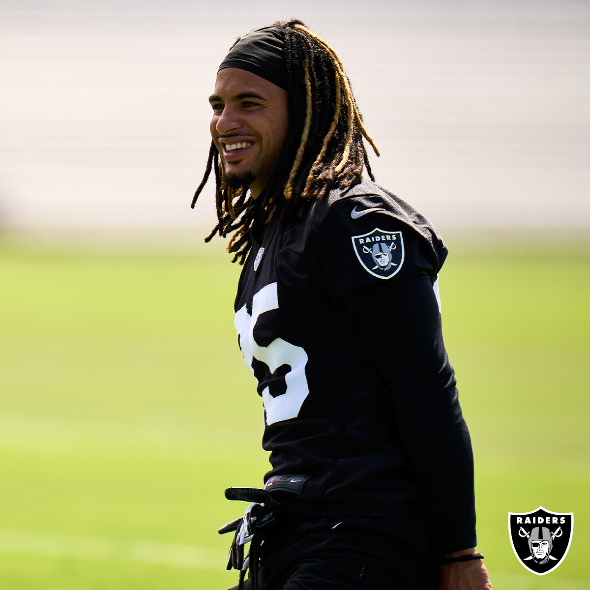 Raiders's tweet photo. Putting in the work 🔨 https://t.co/dhr3xVBGd6