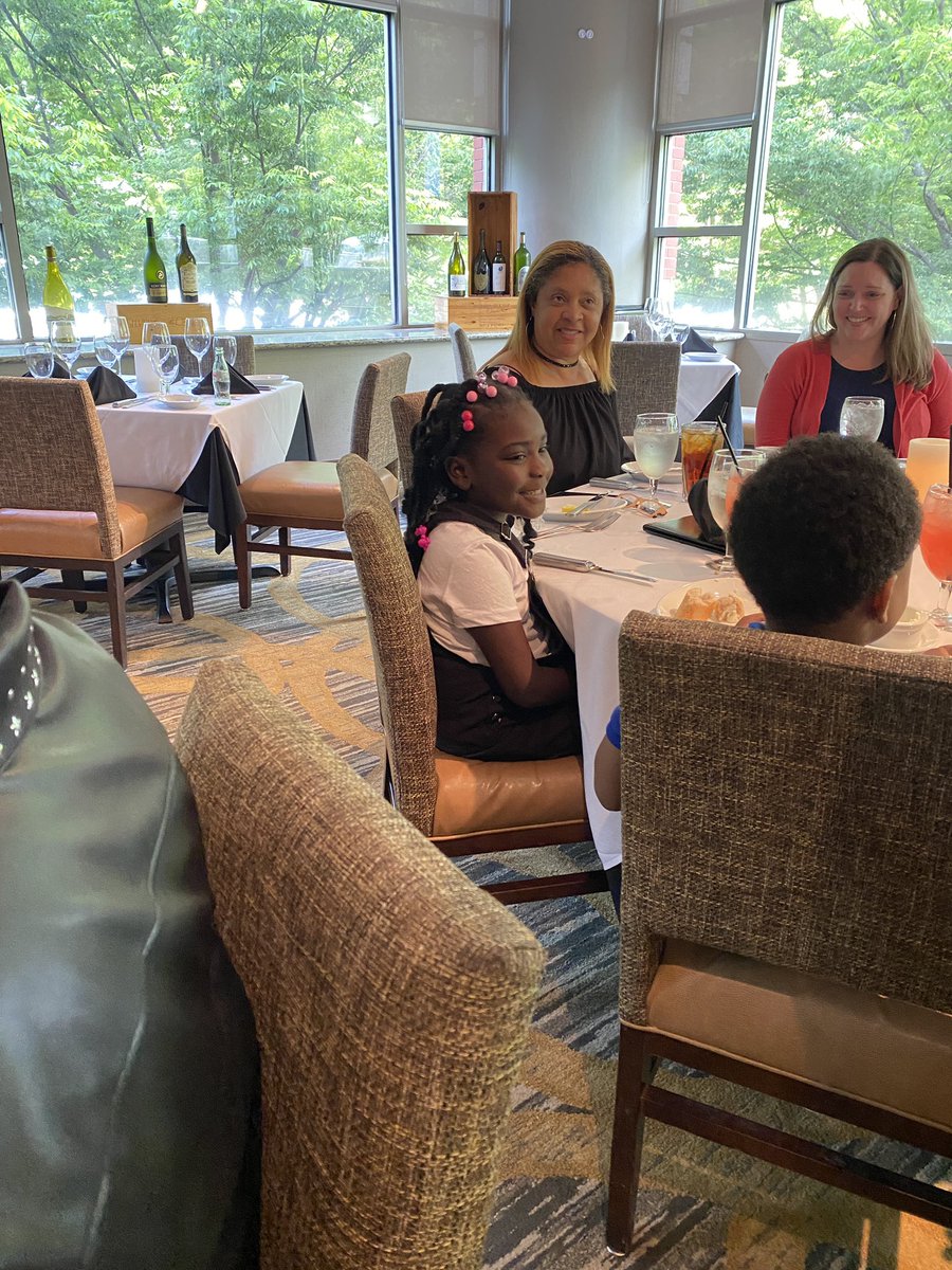 APSHAES's tweet image. We’re at Ruth Chris Steakhouse 🥩for our culinary Etiquette Class experience!  Thanks After School All Stars for a 🙌🏾🙌🏾blazing and amazing year! @DioneDSimon  @HAESPartners @DrArnoldAP_HAES @RL_Caldwell @apsupdate