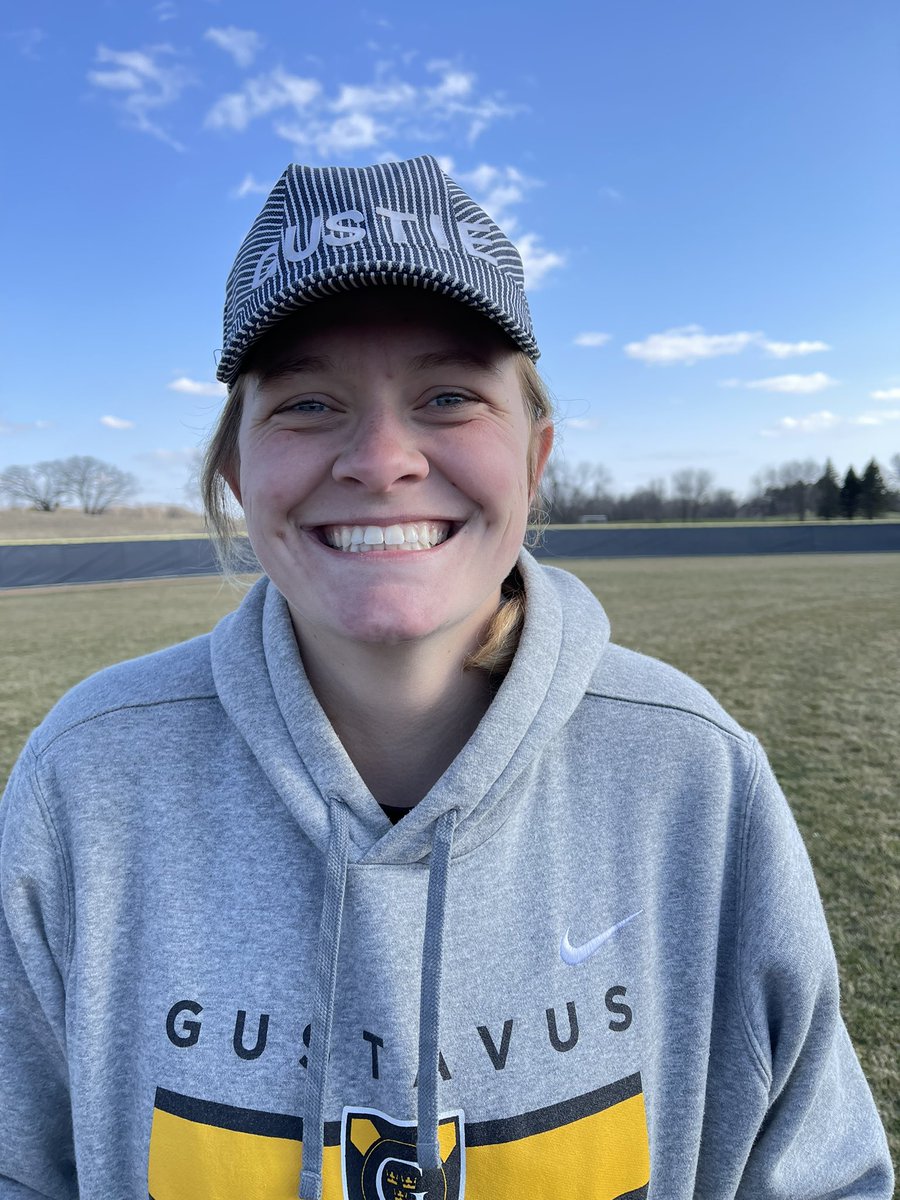 Gustavus Softball tweet media