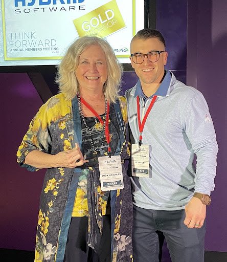 Very happy that at the recent <a href="/FLAGAdvantage/">FLAG</a> Annual Meeting JC McKay presented the Brad Brown Strategic Partner Award to LPC's Judy Abelman for 'exemplifying Commitment, Creativity and Excellence in support of FLAG'.