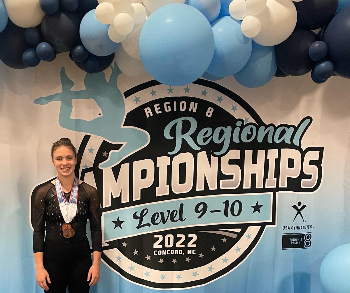 Exciting news! Addie Catledge, a freshman at LCA and a Level 9 gymnast at Rock Hill Gymnastics, just placed in the top 5 for her age group in a regional gymnastics meet. 🏆👏 

She also made the Eastern National Gymnastics Team! Congratulations, Addie!