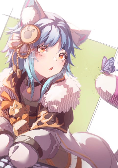 #Skeb 
skeb依頼ありがとうございます。
Vtuber 【Keyboard Catさん】とても可愛いです(о'∀`о) 