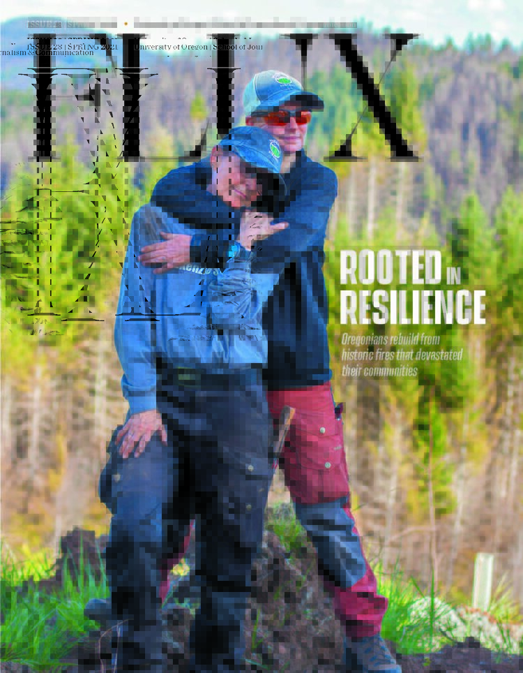 Congratulations to the <a href="/fluxoregon/">Flux Magazine</a> staff for winning 18 Gold Circle Awards from the Columbia Scholastic Press Association for their work on the 2021 edition! For a complete list of this year’s winners, visit: sojc.link/Gold-Circle 
Read the 2021 edition: sojc.link/Flux