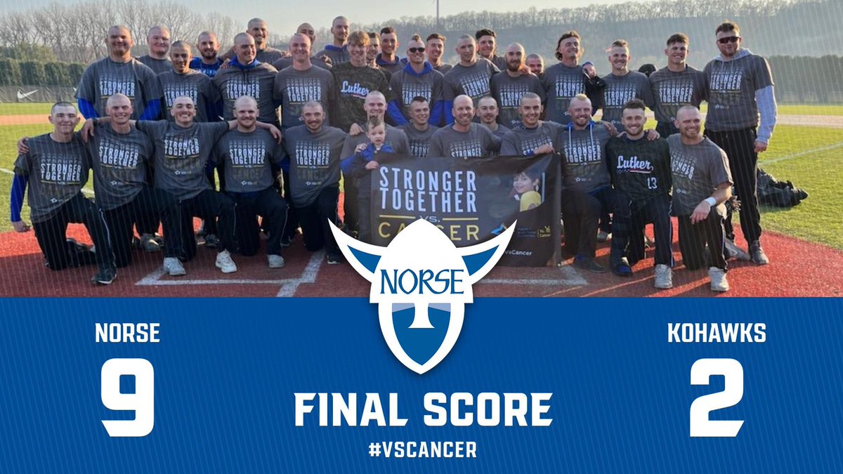 Great day for <a href="/LutherBaseball/">Luther Baseball</a>. Big win over Coe and post game haircuts! 
#teamlewis #ETR