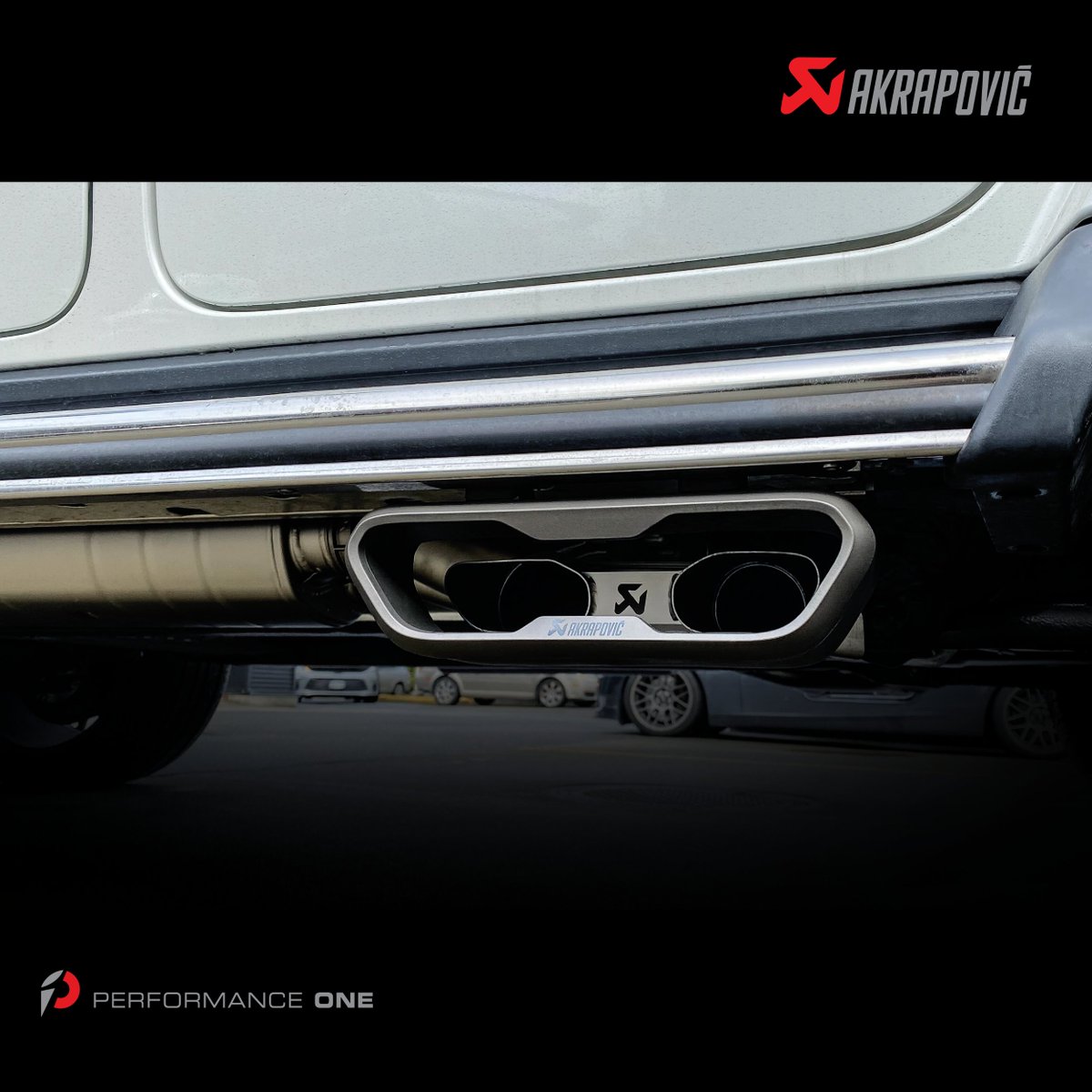 Akrapovič Evolution Line Titanium exhaust system for #MercedesBenz #G63 #AMG #W463 . . . . . . #onemanoneengine #MB #Mercedes #Benz #G63AMG #GWagon #AMGMercedes #MercedesAMG #biturbo #twinturbo #turbo #germancars #Akrapovic #titanium #lightweight #weightreduction @myAkrapovic