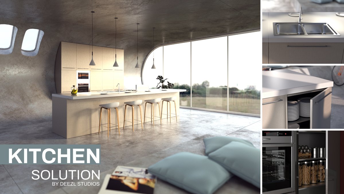 DeezlStudios's tweet photo. Kitchen Solution
New Release

- 11 Modular Assets
- Game Ready and Render Ready
- 148 Textures High Res

Launch Price 30% OFF Till April 30th

Watch Product: https://t.co/dMGCJdzgLS

#b3d #unity3d #ue4 #deezlstudios
#deezl #gameready #indiewatch #gamedev https://t.co/4CHqPGnfGn