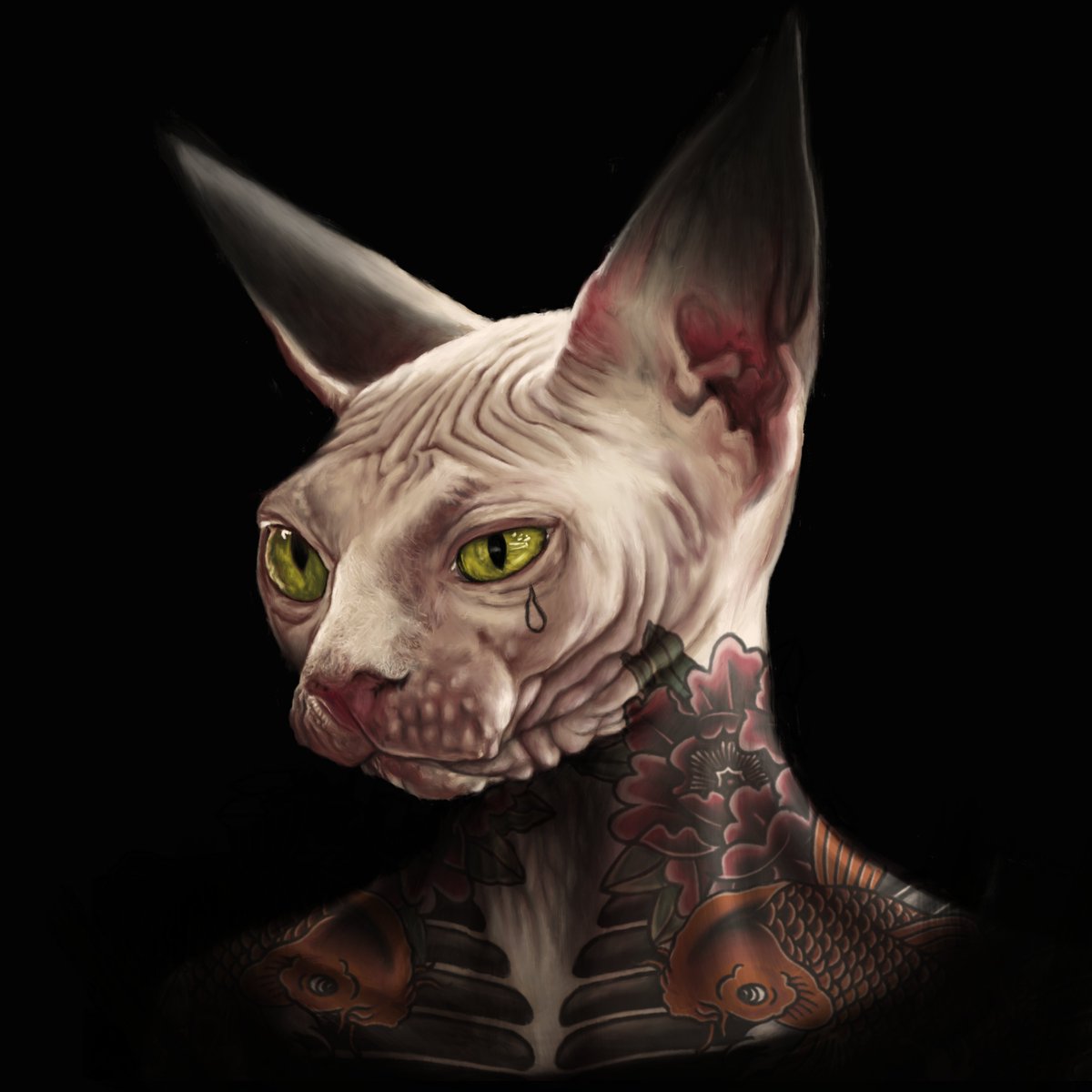 Neko Gumi Curated is live! We have commissioned some of the finest 1/1 artists to give us their perspectives on the Neko Gumi universe. This collection will be limited to a maximum of 200 pieces and it is the VIP ticket to the universe of Neko Gumi.