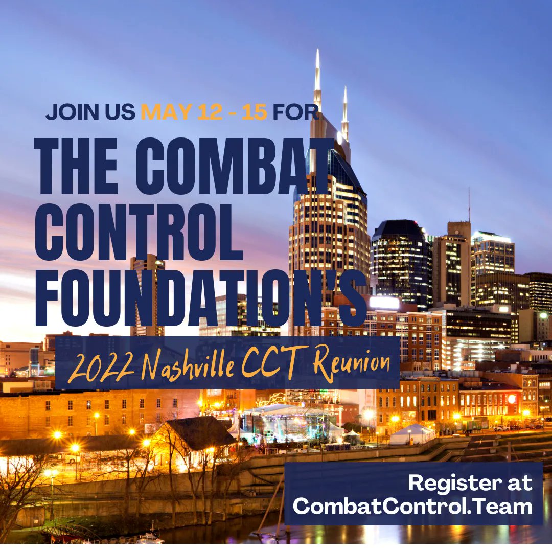CombatControlFn's tweet photo. Register for 2022 Nashville CCT Reunion here: https://t.co/INEzzelz9a

#nonprofits #wecare #airforce #specialoperators https://t.co/jSEFxS8mJ8