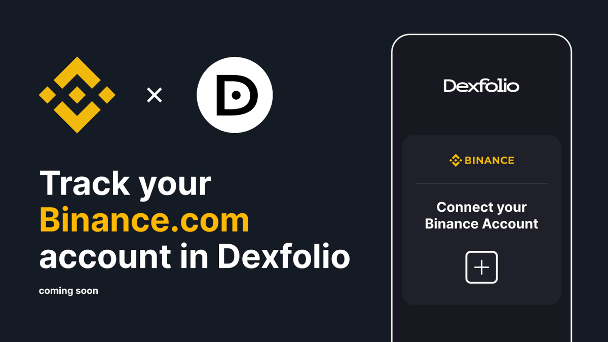 dexfolioapp's tweet photo. It's official! ⚡

https://t.co/4DaZFShLOO accounts tracking will be live in 2 weeks (May 10)!

You will be able to track all your assets in the #Binance exchange in real time using Dexfolio 💪

💸2000 $DEXF #giveaway!

Like❤️+RT 🔄+tag 2 to win

#Crypto #CEX #Bnb #Eth @binance https://t.co/0UyGNJh4TQ
