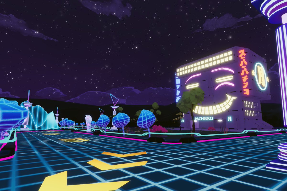 This parlour is of my favourite buildings in Vegas City - looking awesome along the Metathon track!  Architected by <a href="/Neurominter/">Neurominter</a>