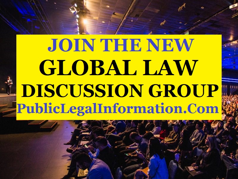 Global Law Discussion Group (Helping Lawyers and Citizens to Know the Law)

Human Right of Free Access to Law Advocacy Forum (More than 118,000 Members from 99 Countries)
133 new members.
Join us: facebook.com/groups/PublicL…
_
#AccessToLaw #HumanRights #LawDiscussion #FreeAccessToLaw