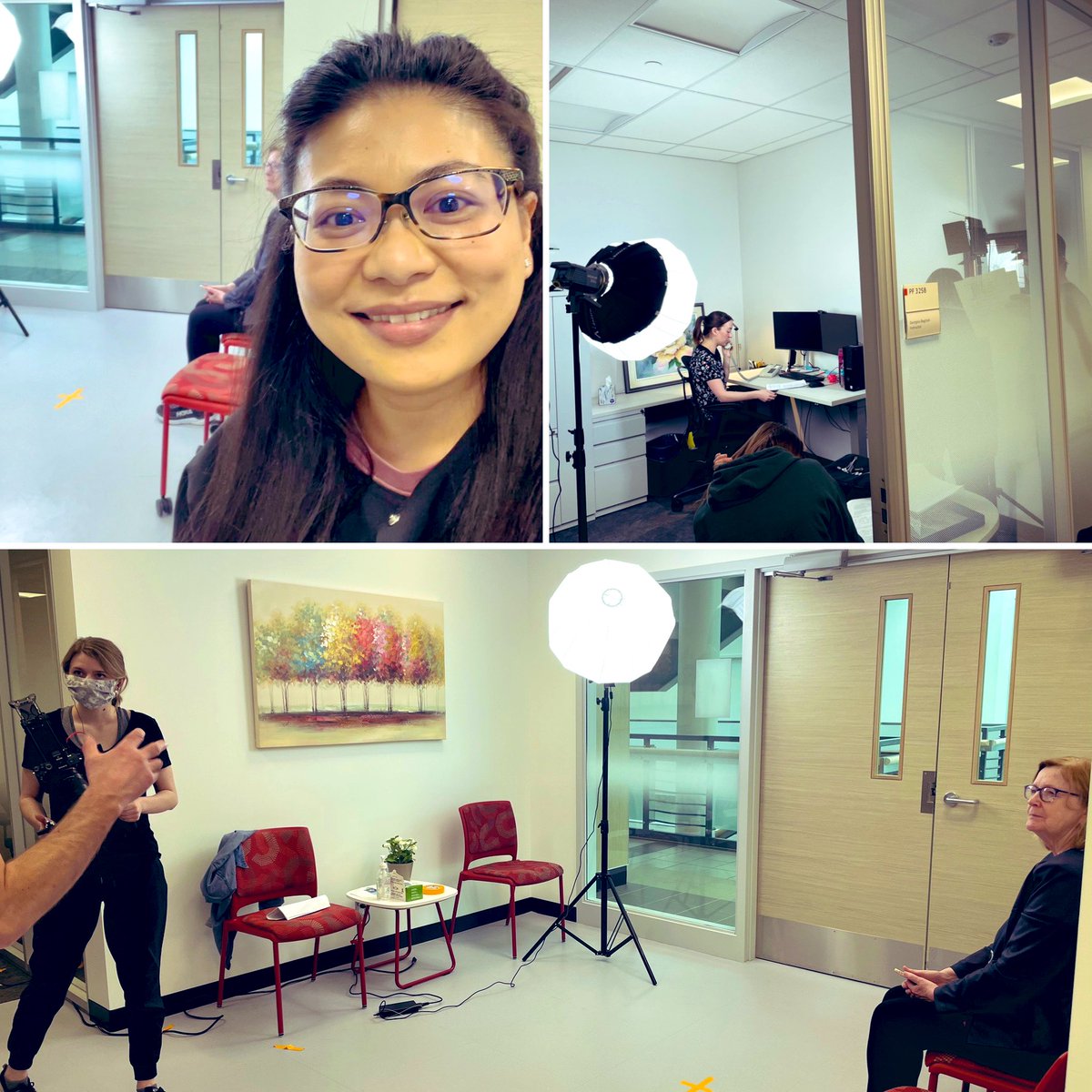 Nov ‘21 - took a workshop on Developing Interactive #VirtualSimulations facilitated by <a href="/VerkuylMargaret/">Margaret Verkuyl</a> &amp; <a href="/PaulaMastrilli/">Paula Mastrilli</a> 

Fast forward to yesterday - day 3/6 of filming our #VirtualGamingSimulation in partnership w/ Dr. A. Jenney <a href="/UCalgary_FSW/">UCalgary Social Work</a> &amp; @JenniferKoshan <a href="/UCalgaryLaw/">UCalgary Law</a>