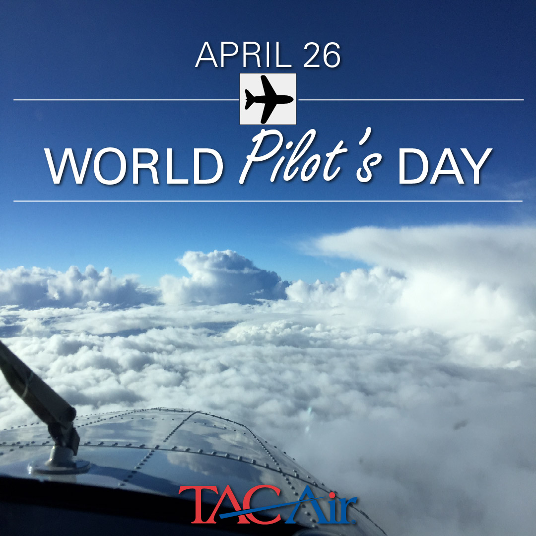 May your flights be filled with blue skies. Happy #WorldPilotsDay 👩‍✈️ 👨‍✈️ ✈️ We appreciate you all and look forward to seeing you on your next visit to one of our 16 #TACair FBO locations. 

#Pilot #Aviation #FBO #AvGeek #AviationPilot #PilotsDay #WorldPilotsDay2022