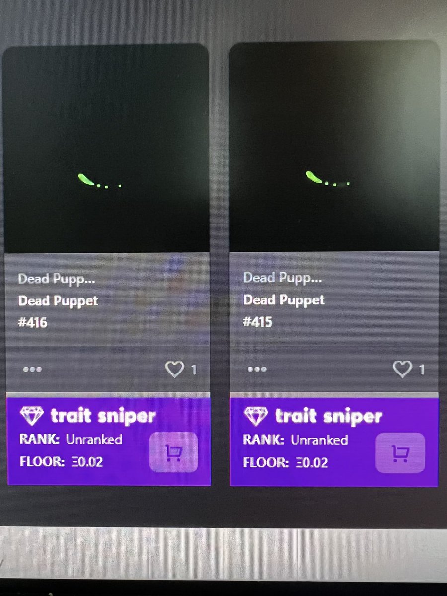 Da_Bayers's tweet photo. Just copped two of @TheDeadPuppetCo #tdpc 😈🥵 https://t.co/CLAVrlgqU1