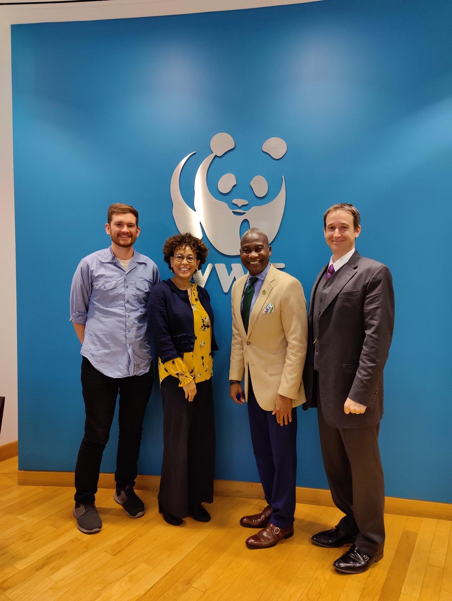 Thanks to <a href="/WWF/">WWF</a> for their international partnership on climate. Great meeting with Senior VP Marcene Mitchell and Ryan Fitzgerald.