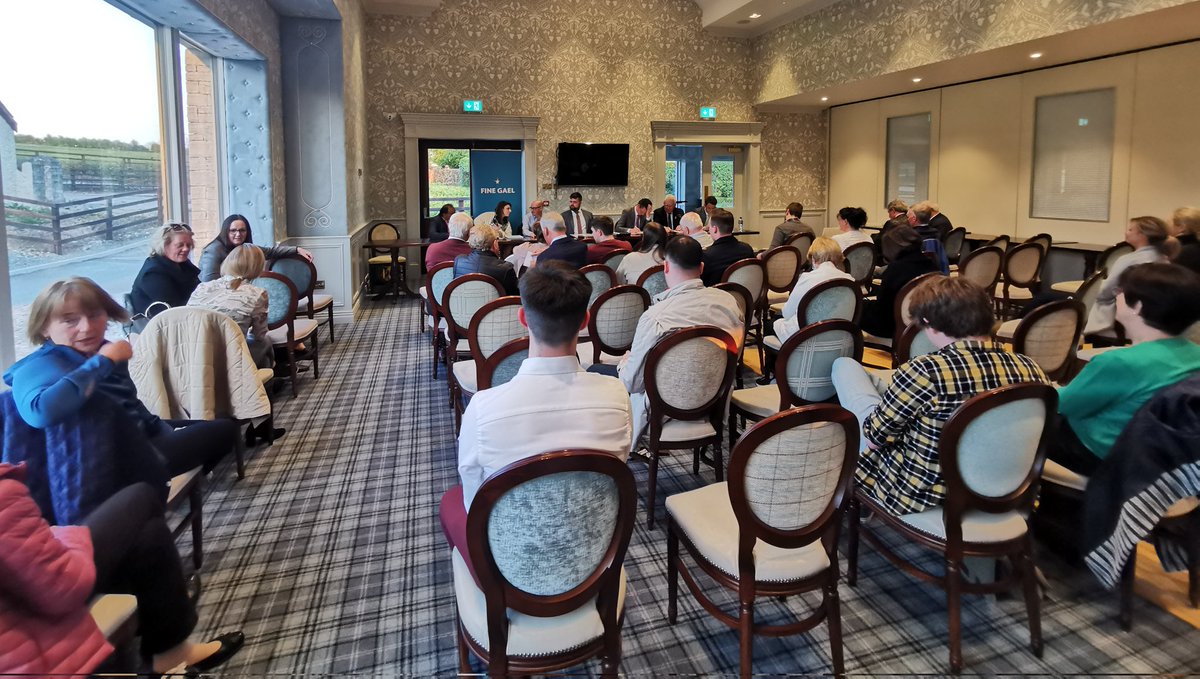 Fergusodowd's tweet photo. Louth Fine Gael AGM all finished up. Really engaging discussion and exchange of views 👍
Most importantly building for the future with some fantastic colleagues & members @podonovan @John_McGahon @ColmMarkey #mariadoyle #paulabutterly
Congrats to new Chair Martin Murnaghan 👏 https://t.co/QlGNLmaNUu