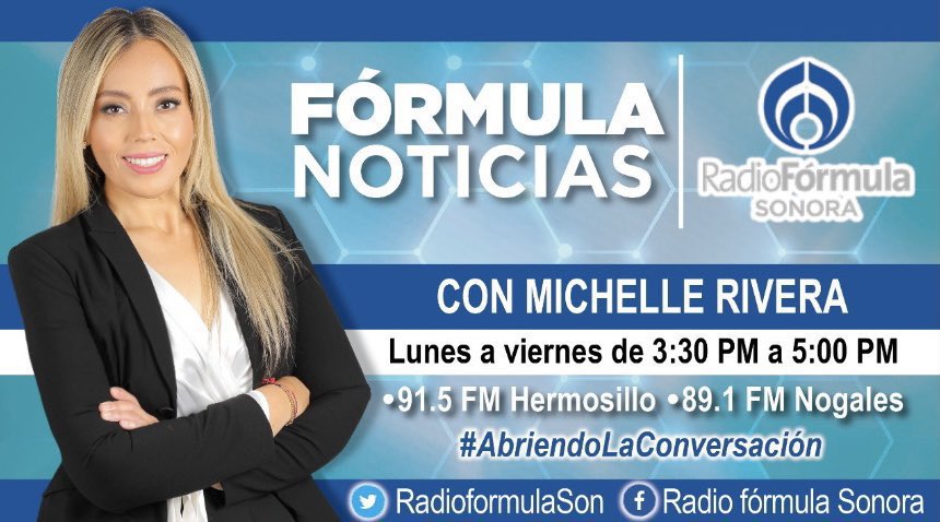 michelleriveraa's tweet photo. Al aire! 📻
🔵 Alistan #CODIGOVIOLETA para casos de emergencia de violencia
🔵Propone @conagua_mx 800 mil pesos para combatir la sequía en Sonora
🔵 @conagua_mx contradice @CuencaRioSonora aseguran no hay tóxicos derivados del derrame
#EnVivo -> https://t.co/3IFwjJzVXp https://t.co/b6kywLh4Js