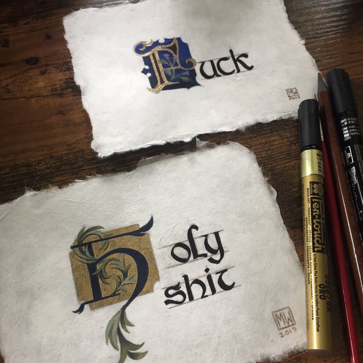 thecreepingmoon's tweet photo. Throwback to when I did some wholesome lettering work https://t.co/2VotydIblf