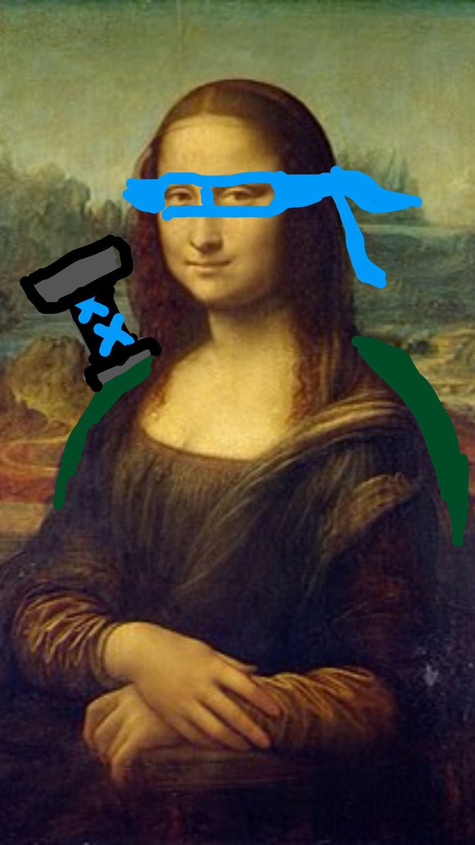 azyaka_91's tweet photo. @tmntnft Hi guys! Check out my creation here where I tried to connect author of original painting with the name of one of the ninja turtles! 😄 https://t.co/OBjUBXpxEh