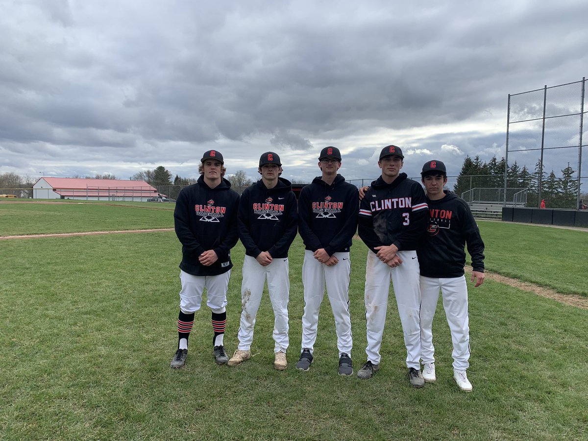 Redwolves beat Dundee 13-1 in 5 innings. Ryan Tschirhart and Ethan Herington combine for the pitching win . Kaden Settles and Zach Kovach led the offense! Clinton improves to 8-3 overall and 4-1 in the LCAA. @ClinRedwolves <a href="/965TheCave/">96.5 The Cave</a>