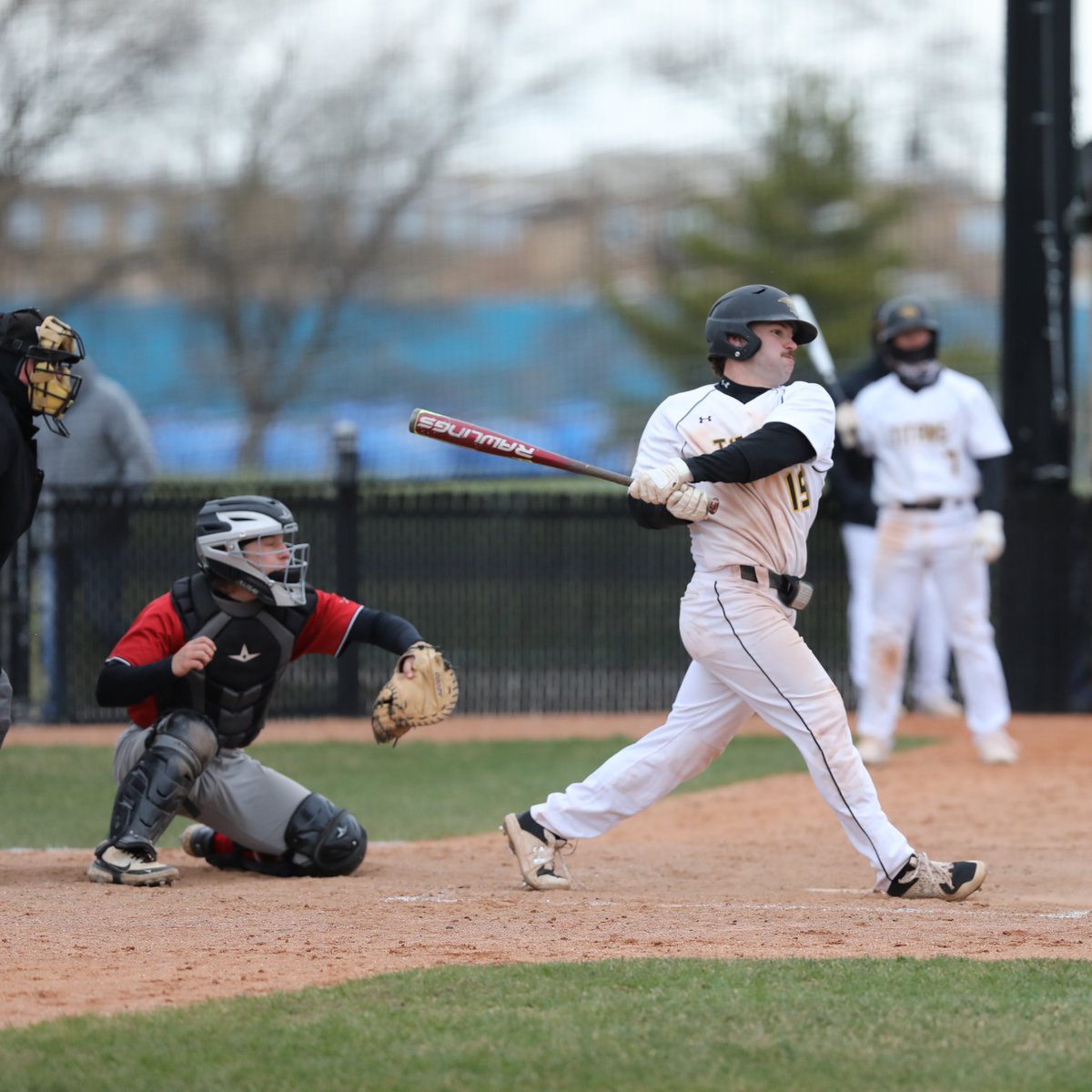 UWOshkoshTitans's tweet photo. FINAL: @UWOBaseball 8, Ripon 3.

Win: Logan King (3-0).

Zach Taylor 2-for-5, 2 HR, 3 RBIs.
Eric Modaff 2-for-3, 2 BB, 3 R, RBI, 3 SB.
Matt Scherrman 2-for-3, 2 2B, BB, HBP, SB, 2 RBIs.
Chase Marsh 2-for-4, R.

UWO (19-10) win streak at 9. #d3baseball https://t.co/DjRlGIms9e