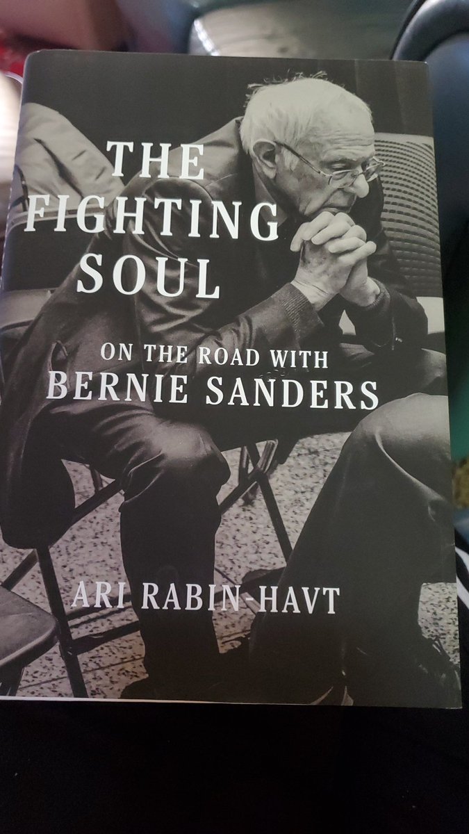 someonecaring1's tweet image. I recieved your book today @AriRabinHavt 
Can't wait to dig in. @SenSanders is an inspiration to millions because he's true to his values and laser focused on helping everyday Americans.  Thank you for sharing your time with him and the campaign.  I'll always be #StillSanders❤