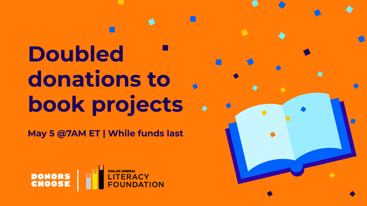 DonorsChoose tweet media
