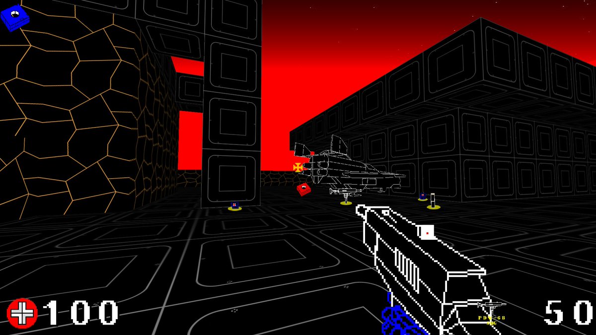 OpExcision's tweet image. New 2.5D #RetroFPS in the works which is a prequel to @TunnelsofTitan (which is also in development) stay tuned. #IndieGames #GameDev #BoomerShooter #Scifi