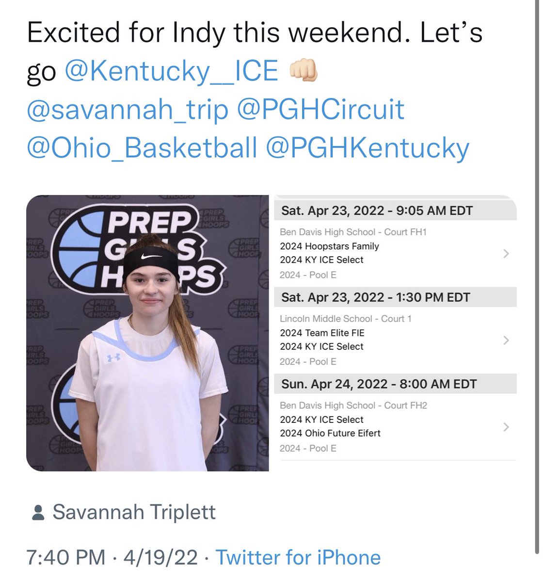 LadyWavesBasketball (@ladywaves_bball) on Twitter photo Congratulations to <a href="/Annabelle_Babb/">Annabelle Babb</a>, <a href="/ClantonMattie/">mattie clanton</a> and <a href="/savannah_trip/">Savannah Triplett</a> for standout AAU weekend on the court. #weseeyou Congratulations to <a href="/Annabelle_Babb/">Annabelle Babb</a>, <a href="/ClantonMattie/">mattie clanton</a> and <a href="/savannah_trip/">Savannah Triplett</a> for standout AAU weekend on the court. #weseeyou