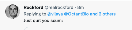 DaveLeeBBG's tweet photo. @elonmusk @vijaya I'd imagine every Twitter employee is looking at this and thinking what if they're next. Just a sample: https://t.co/gGGQaOZ4Yj