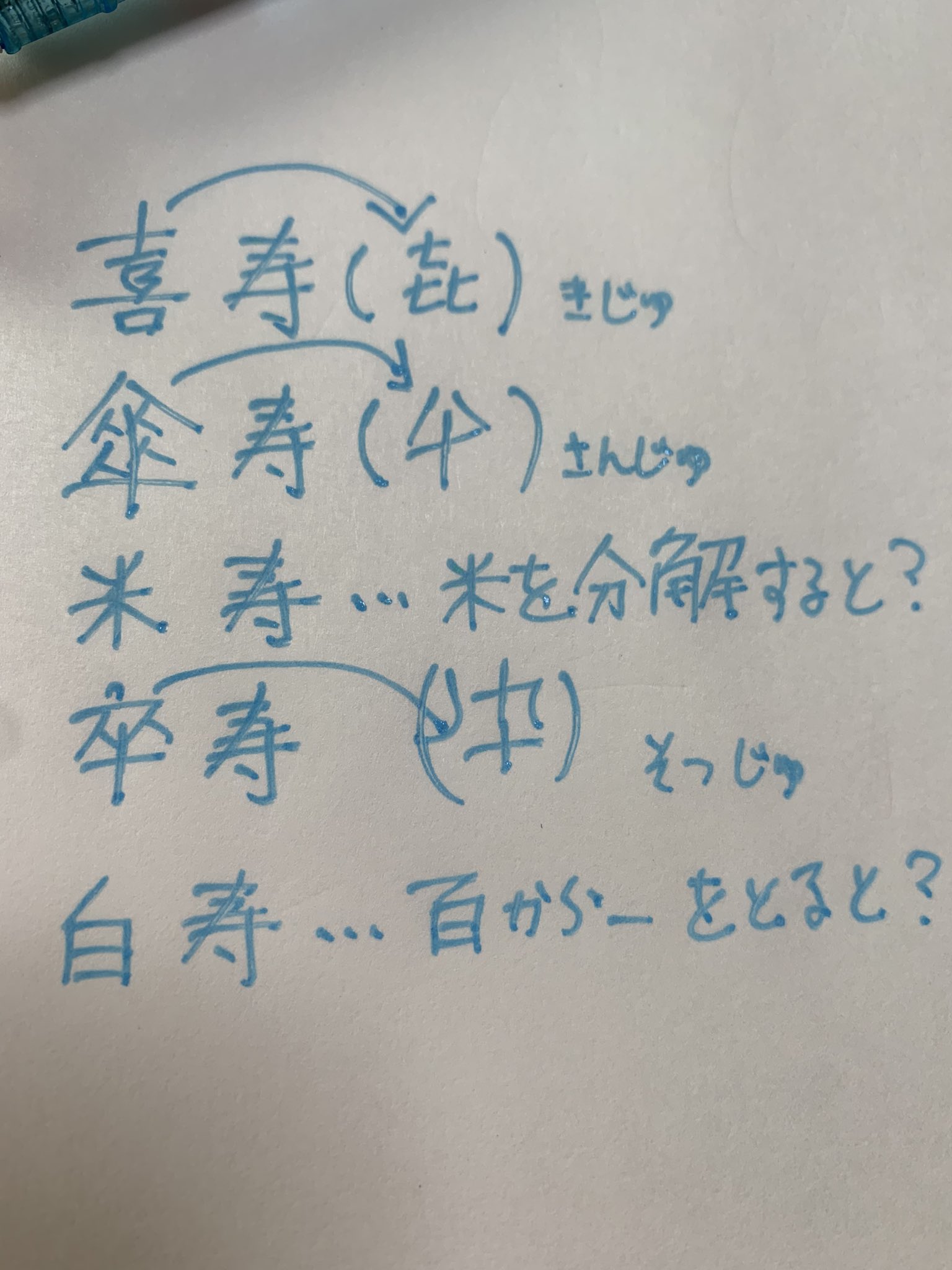 さとみ Satomi ワーママ 還暦と古希はもう覚えるしかないです 還暦 満60年 満60歳 数え年61歳 で干支 六十干支 が一周して 生まれた年の干支に還ることから 暦が還る という意味で還暦 かんれき 古希 中国の杜甫の詩句 人生七十古来稀なり