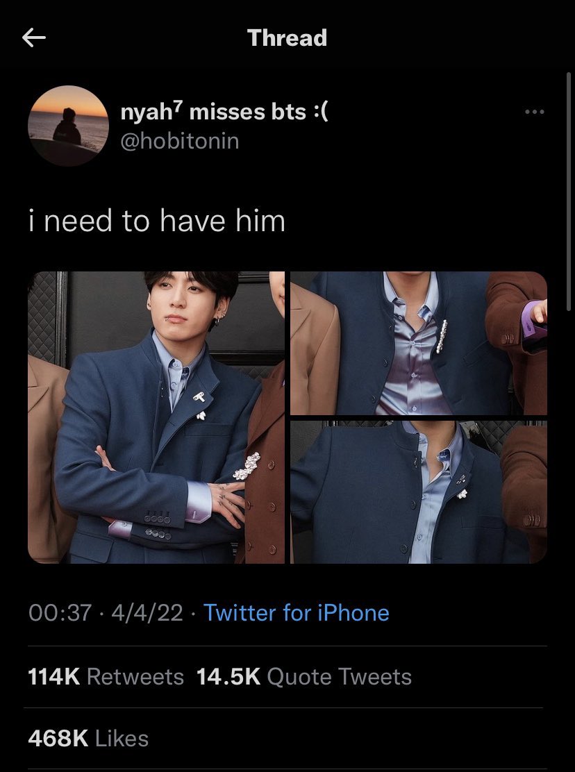 jkfication's tweet photo. un tweet de army hace más ruido que el single album de su fav... ahora sé por qué están enojados https://t.co/ywyonOVuC7