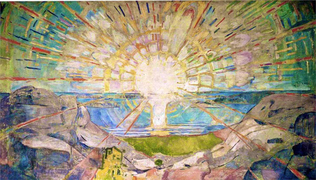 bxbstudio's tweet photo. Edward Munch 
The Sun
#expressionism https://t.co/jvSAI9EtWu
