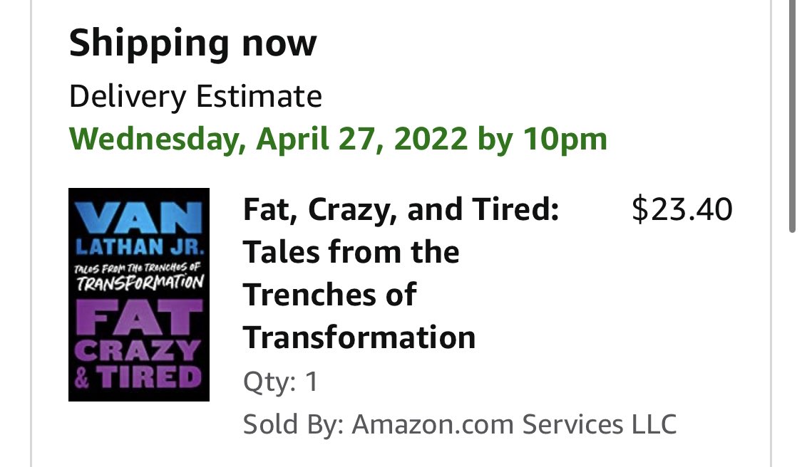 lexcoupe's tweet photo. Just bought my copy @VanLathan !! Can’t wait to read and I love your pod #thoughtwarrior https://t.co/bJg75s72MM