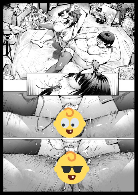 セリフ作業と表紙絵まで頑張ります✍️👶 